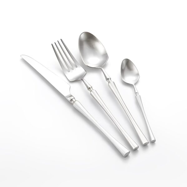 CUBIERTO PLATA SET 24PCS - Imagen 2