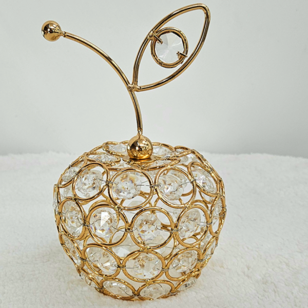 ADORNO DORADO MANZANA