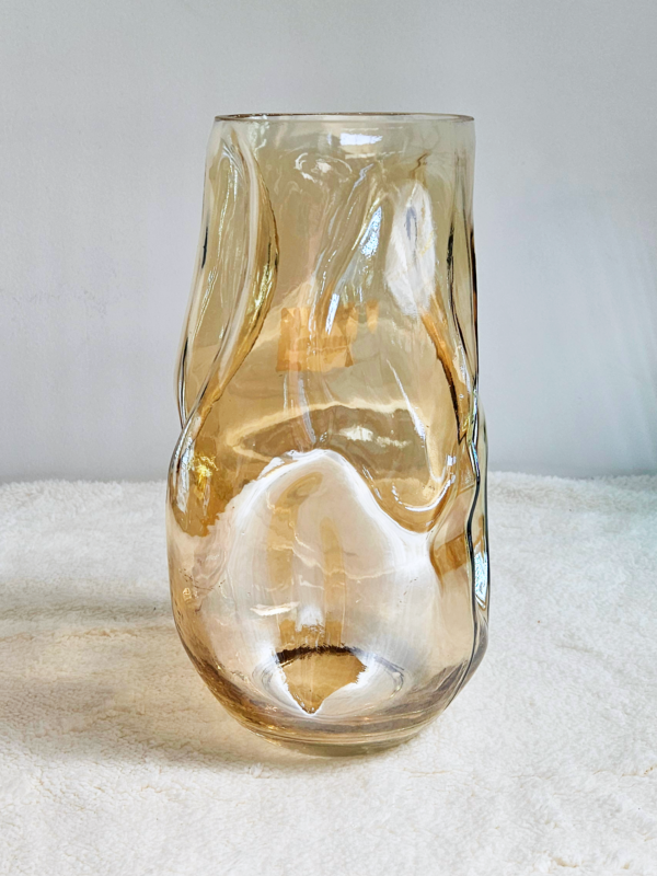FLORERO DE CRISTAL ONDULADO - Imagen 4