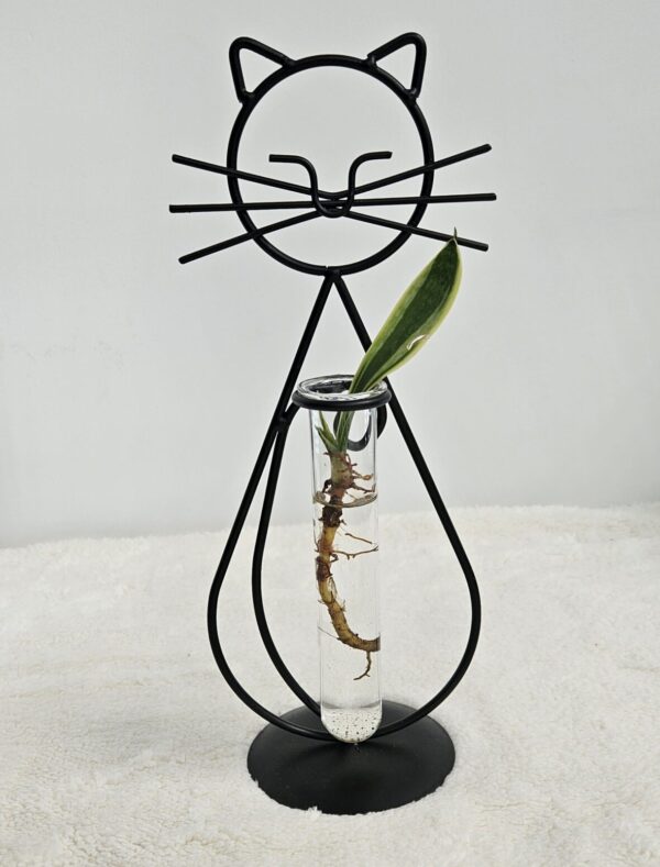 FLORERO DE HIERRO GATO - Imagen 3