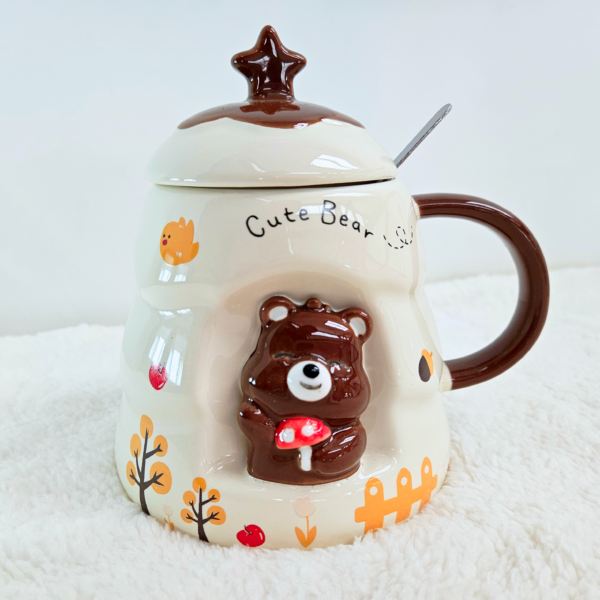 JARRO CON TAPA OSO PARA MIEL - Imagen 2