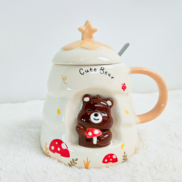 JARRO CON TAPA OSO PARA MIEL - Imagen 3