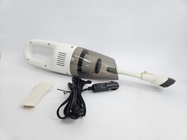 ASPIRADORA PORTABLE BLANCO CON BOQUILLAS - Imagen 2