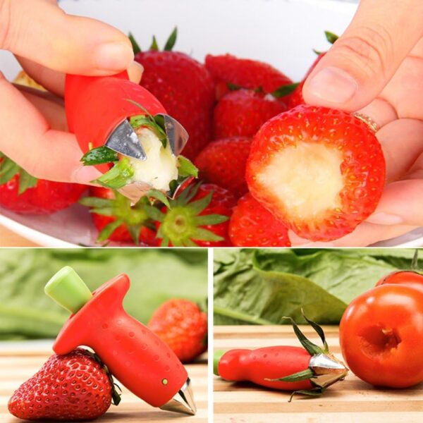 QUITA TALLOS DE FRUTILLAS