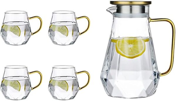 SET JARRA 1,5ML Y VASOS 350ML - Imagen 5