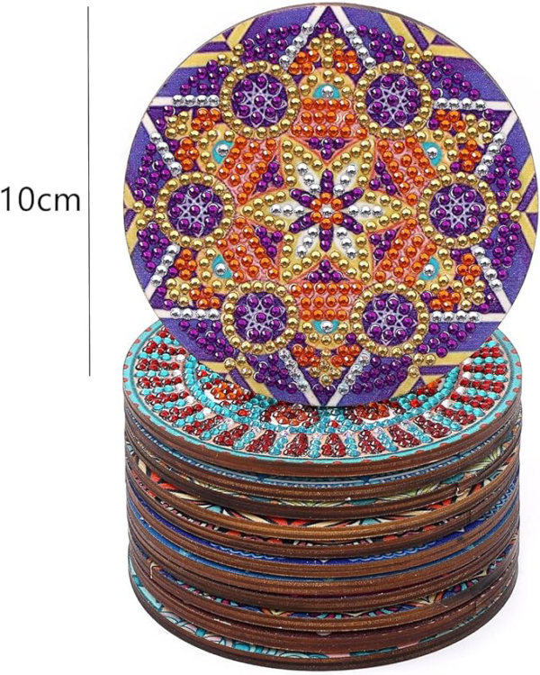 SET DE PORTA VASOS DIAMANTES - Imagen 5