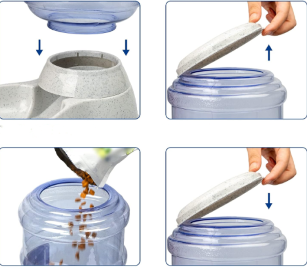 DISPENSADOR PARA ALIMENTO MASCOTAS - Imagen 6
