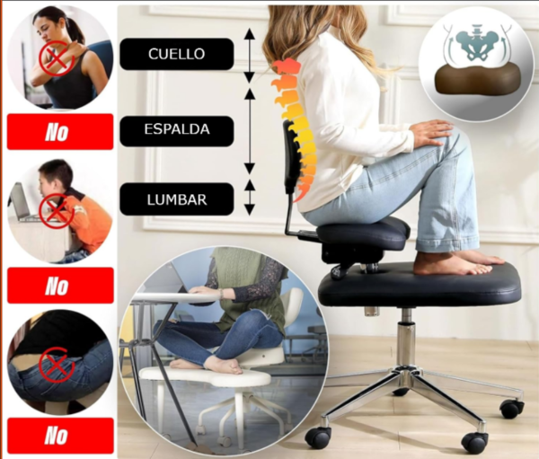 SILLA GIRATORIA PARA PIES