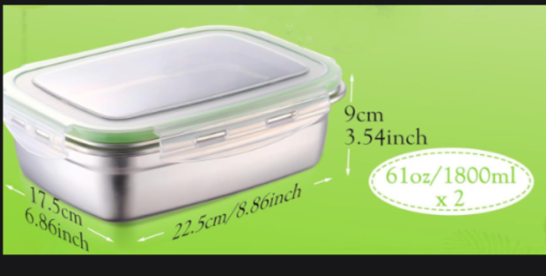 RECIPIENTE METALICO TAPA PLASTICA - Imagen 4