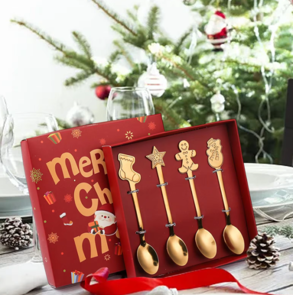 CUCHARITAS DE CAFÉ NAVIDEÑAS