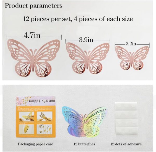 ADHESIVOS PARA PARED MARIPOSAS - Imagen 3