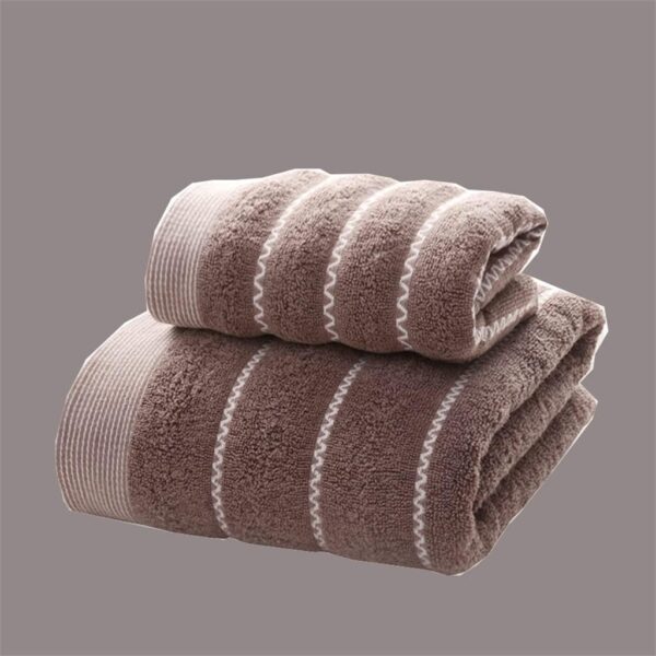 TOALLA ALGODON ZIG ZAG 70*140 - Imagen 4