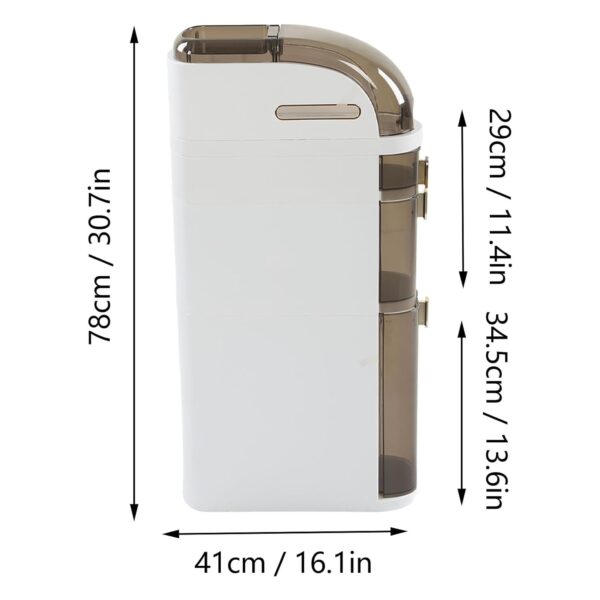 ORGANIZADOR DE BAÑO 3 NIVELES PP - Imagen 2