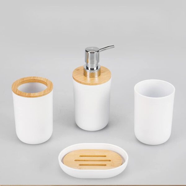 SET DE BAÑO BLANCO - Imagen 3