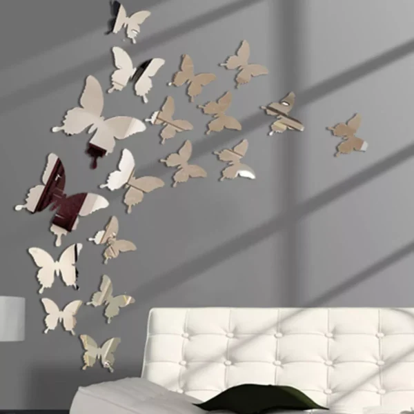 ADHESIVO MARIPOSA EN 3D